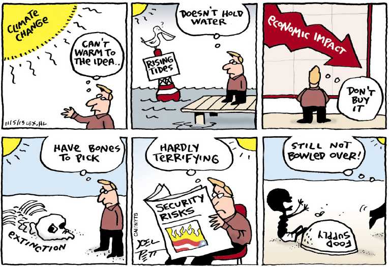 Political/Editorial Cartoon by Joel Pett, Lexington Herald-Leader, CWS/CartoonArts Intl. on In Other News
