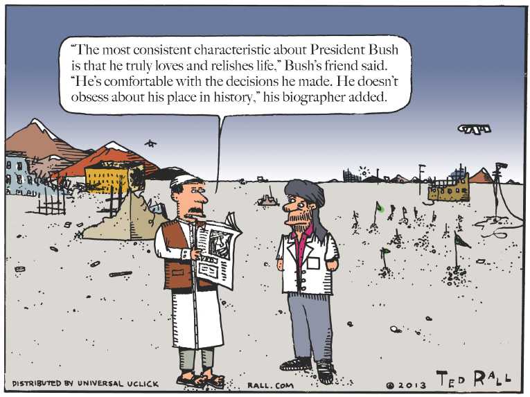Political/Editorial Cartoon by Ted Rall on In Other News