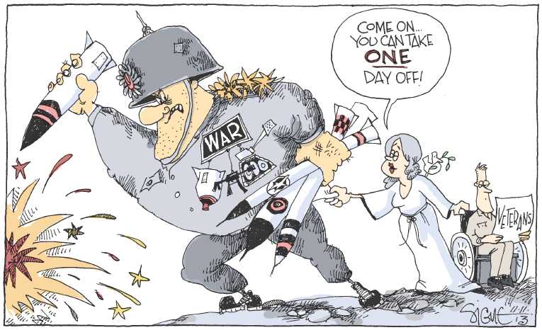 Political/Editorial Cartoon by Signe Wilkinson, Philadelphia Daily News on In Other News