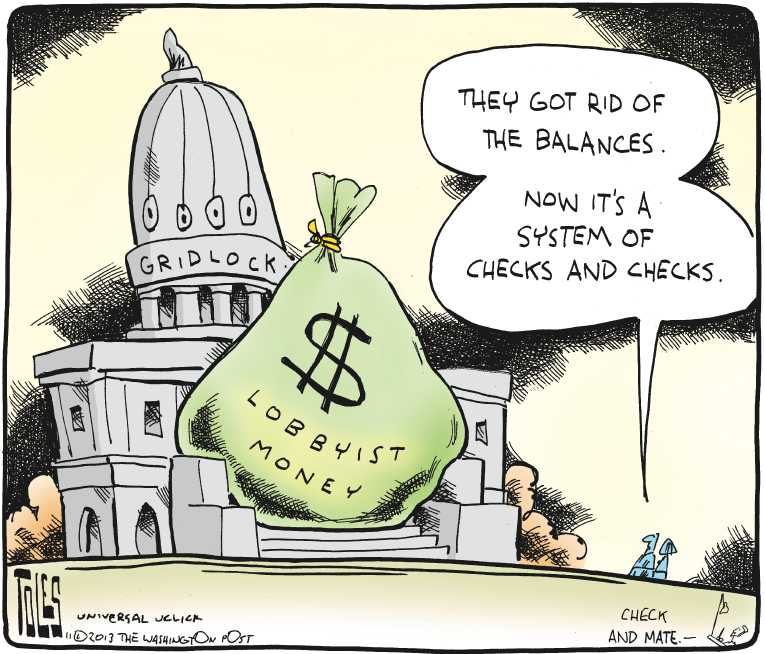 Political/Editorial Cartoon by Tom Toles, Washington Post on In Other News