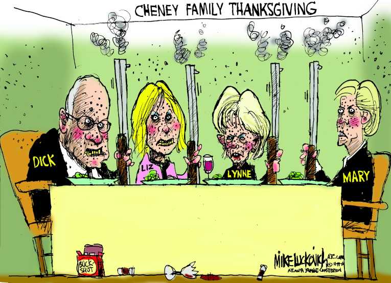 Political/Editorial Cartoon by Mike Luckovich, Atlanta Journal-Constitution on In Other News