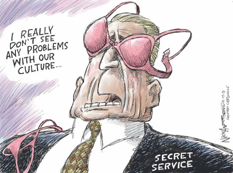Political/Editorial Cartoon by Kirk Anderson on In Other News