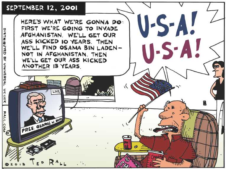 Political/Editorial Cartoon by Ted Rall on In Other News