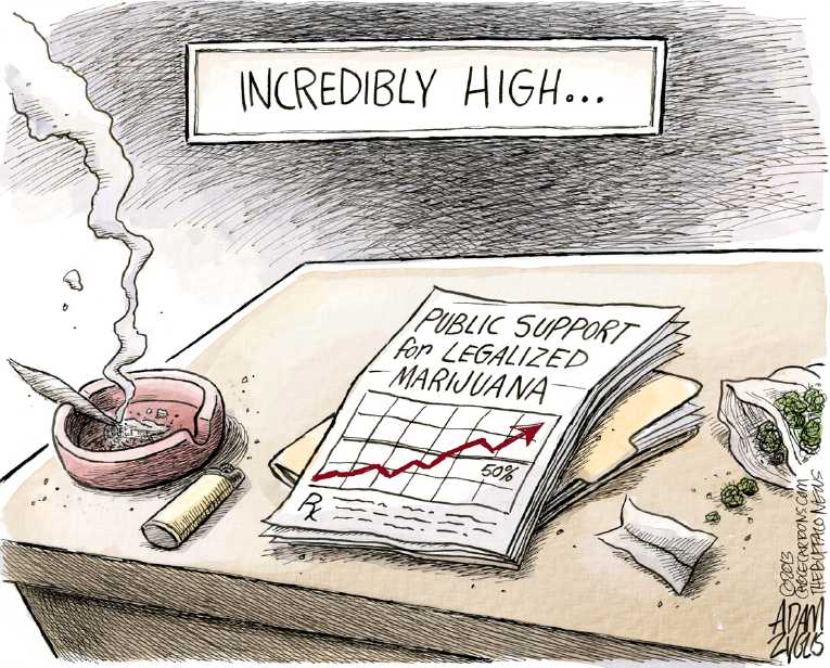 Political/Editorial Cartoon by Adam Zyglis, The Buffalo News on In Other News