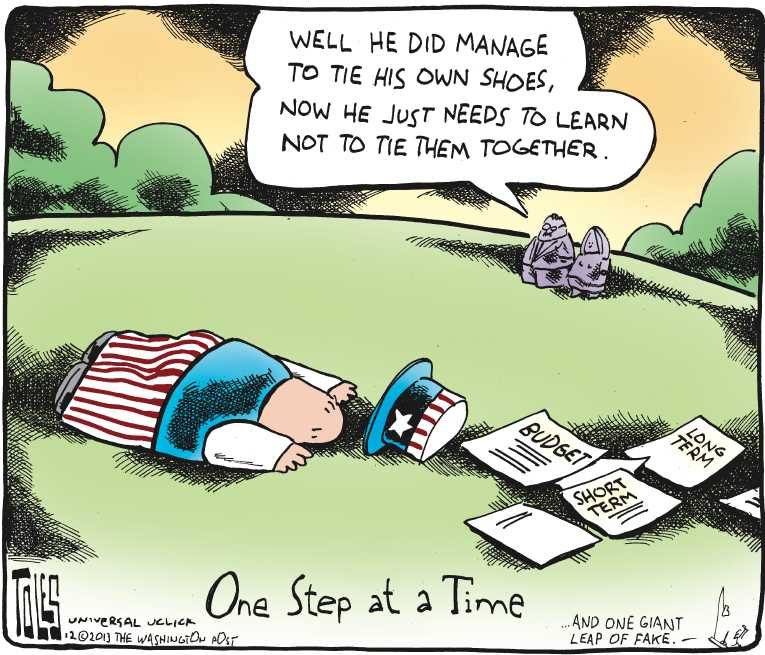 Political/Editorial Cartoon by Tom Toles, Washington Post on In Other News