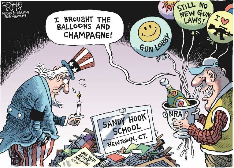Political/Editorial Cartoon by Rob Rogers, The Pittsburgh Post-Gazette on In Other News