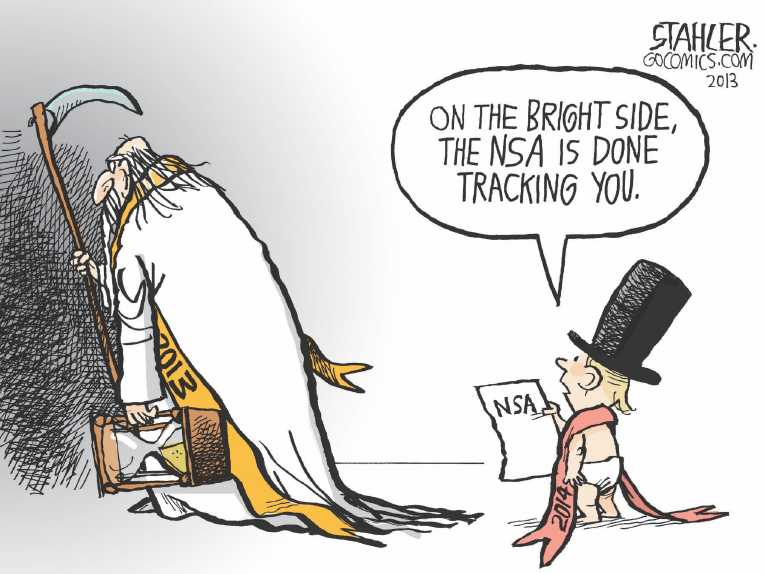 Political/Editorial Cartoon by Jeff Stahler on In Other News