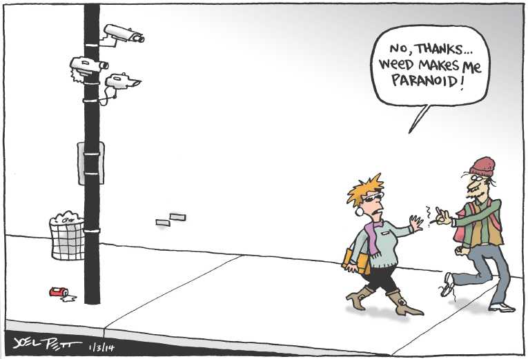 Political/Editorial Cartoon by Joel Pett, Lexington Herald-Leader, CWS/CartoonArts Intl. on Recreational Marijuana Arrives!