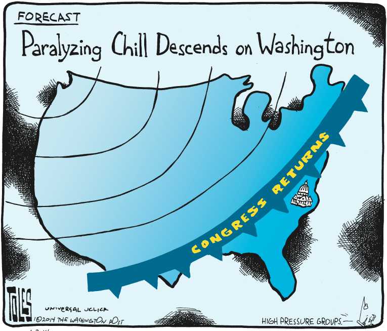 Political/Editorial Cartoon by Tom Toles, Washington Post on In Other News