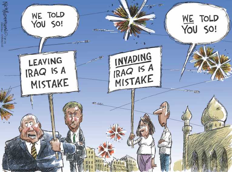 Political/Editorial Cartoon by Nick Anderson, Houston Chronicle on In Other News