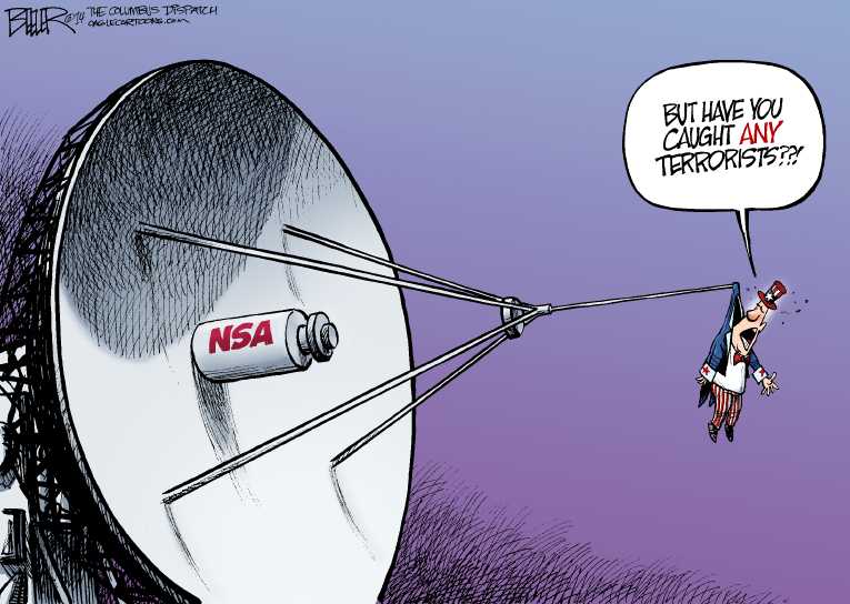 Political/Editorial Cartoon by Nate Beeler, Washington Examiner on Fallujah Ignites