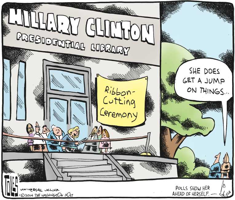 Political/Editorial Cartoon by Tom Toles, Washington Post on In Other News
