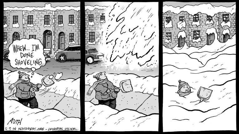 Political/Editorial Cartoon by Tony Auth, Philadelphia Inquirer on In Other News