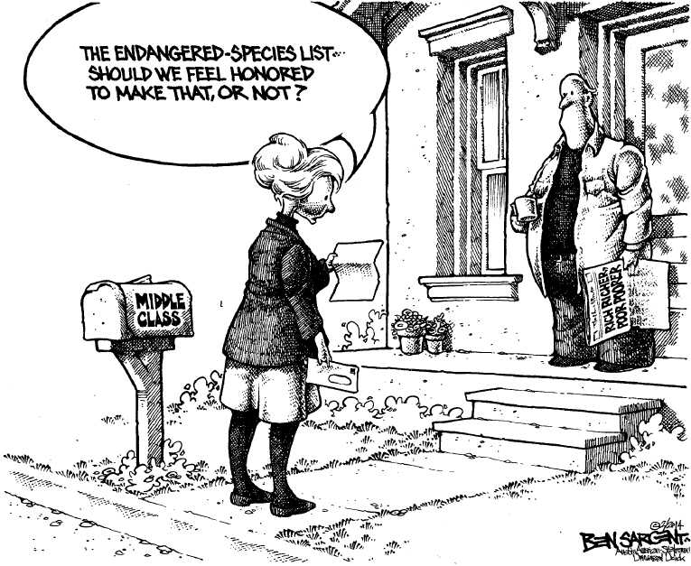 Political/Editorial Cartoon by Ben Sargent, Austin American-Statesman on Food Stamps Slashed