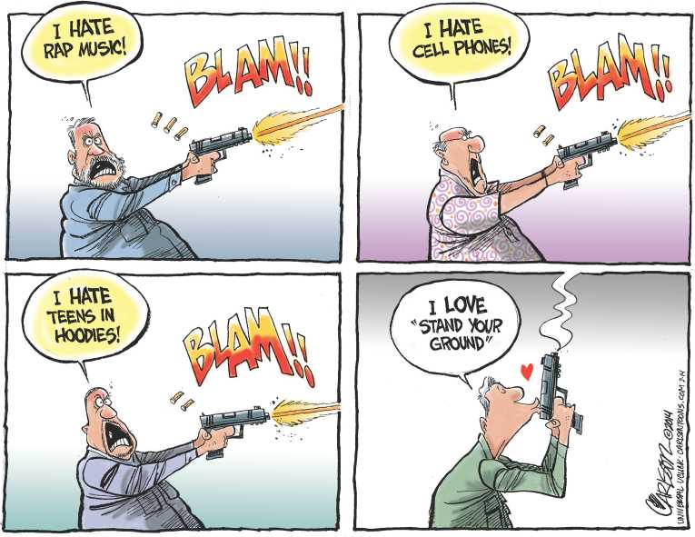 Political/Editorial Cartoon by Stuart Carlson on Hung Jury In Florida