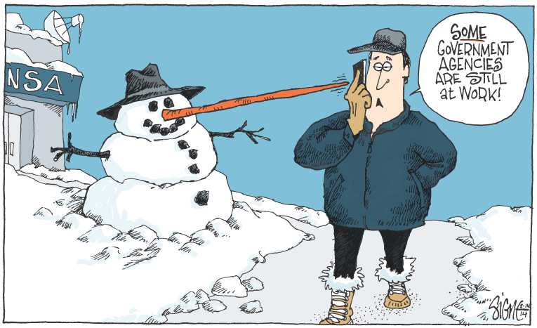 Political/Editorial Cartoon by Signe Wilkinson, Philadelphia Daily News on In Other News