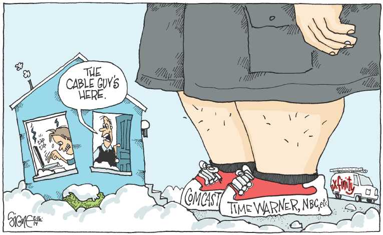 Political/Editorial Cartoon by Signe Wilkinson, Philadelphia Daily News on In Other News