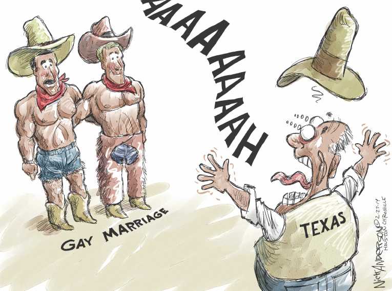 Political/Editorial Cartoon by Nick Anderson, Houston Chronicle on In Other News