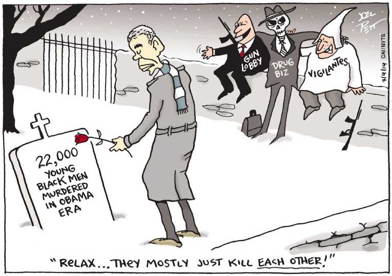 Political/Editorial Cartoon by Joel Pett, Lexington Herald-Leader, CWS/CartoonArts Intl. on In Other News