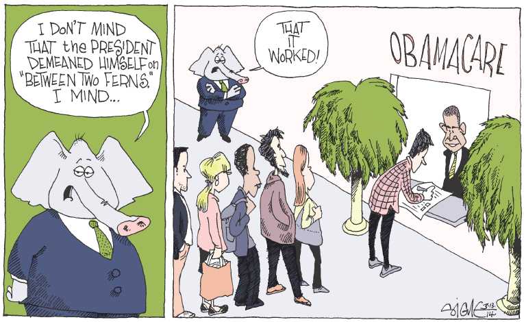 Political/Editorial Cartoon by Signe Wilkinson, Philadelphia Daily News on GOP Gears Up for Elections