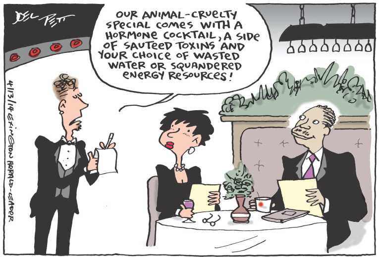 Political/Editorial Cartoon by Joel Pett, Lexington Herald-Leader, CWS/CartoonArts Intl. on In Other News