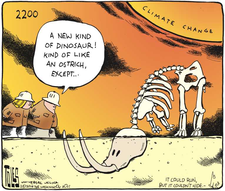 Political/Editorial Cartoon by Tom Toles, Washington Post on Major Oil Spill in Houston