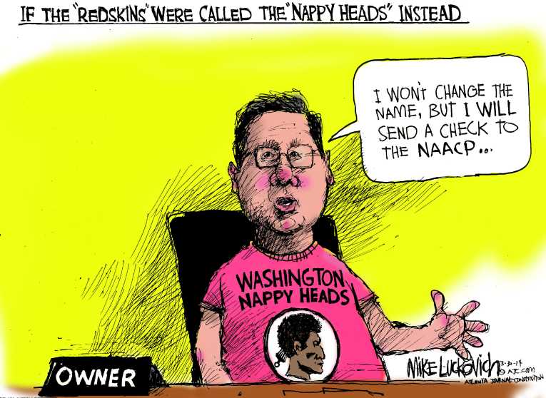 Political/Editorial Cartoon by Mike Luckovich, Atlanta Journal-Constitution on In Other News