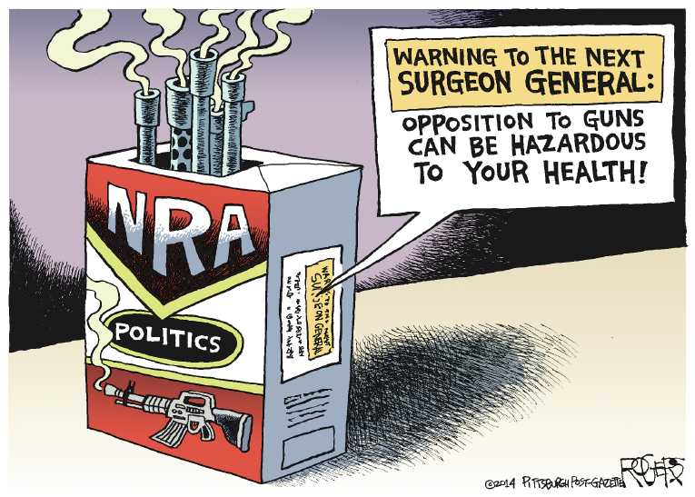 Political/Editorial Cartoon by Rob Rogers, The Pittsburgh Post-Gazette on In Other News