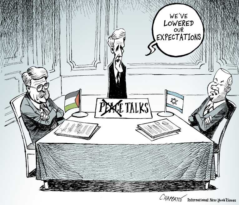 Political/Editorial Cartoon by Patrick Chappatte, International Herald Tribune on In Other News