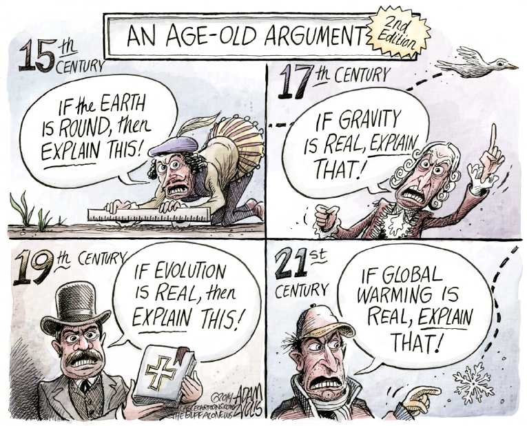 Political/Editorial Cartoon by Adam Zyglis, The Buffalo News on Sun Still Shining