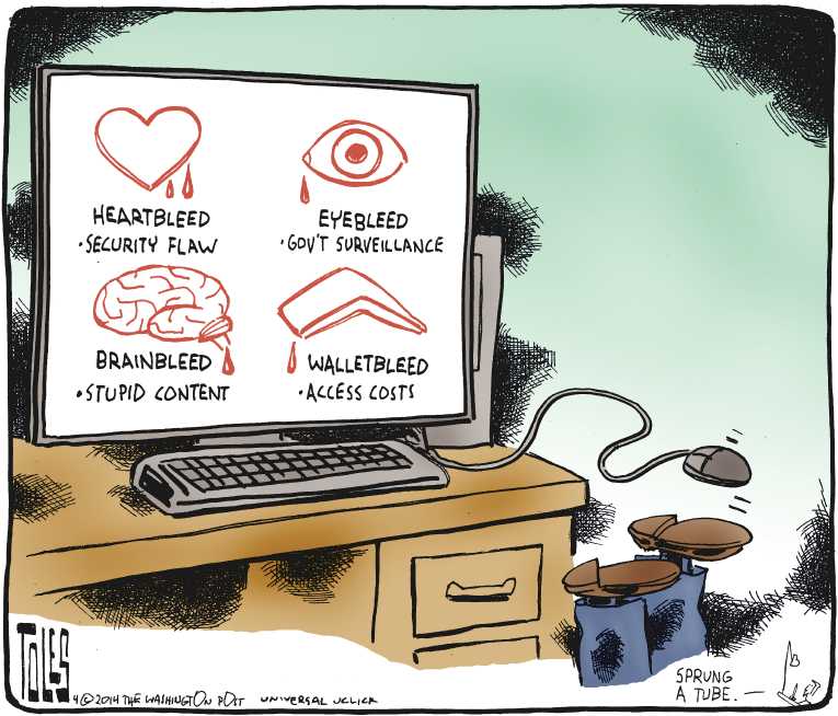 Political/Editorial Cartoon by Tom Toles, Washington Post on In Other News