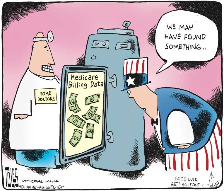 Political/Editorial Cartoon by Tom Toles, Washington Post on In Other News