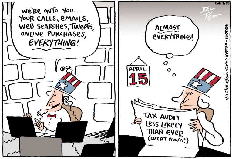 Political/Editorial Cartoon by Joel Pett, Lexington Herald-Leader, CWS/CartoonArts Intl. on In Other News
