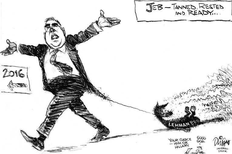 Political/Editorial Cartoon by Pat Oliphant, Universal Press Syndicate on GOP Returns to Traditional Values