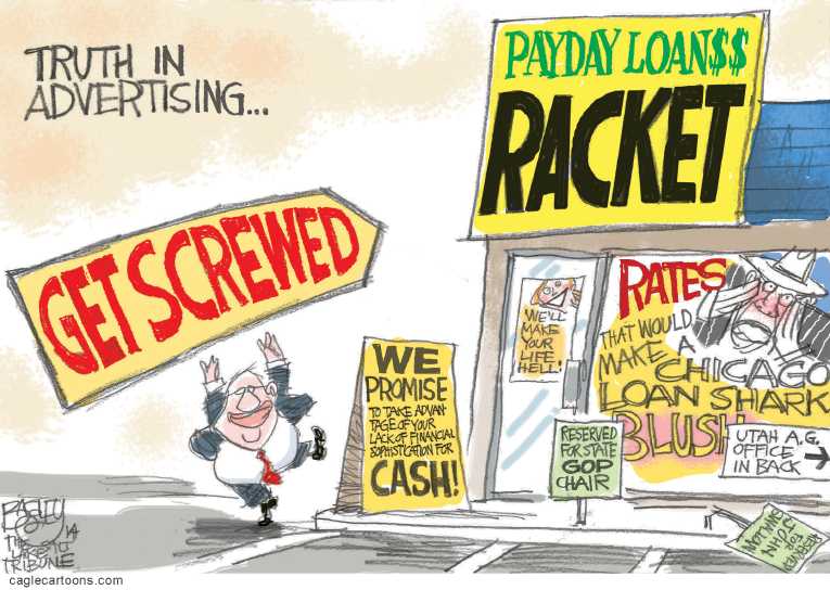 Political/Editorial Cartoon by Pat Bagley, Salt Lake Tribune on In Other News