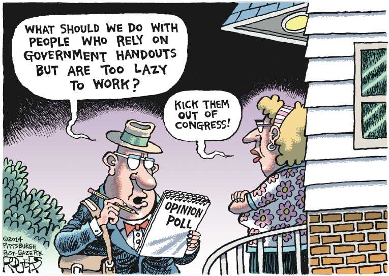 Political/Editorial Cartoon by Rob Rogers, The Pittsburgh Post-Gazette on In Other News