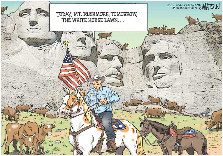 Political/Editorial Cartoon by RJ Matson, Cagle Cartoons on In Other News