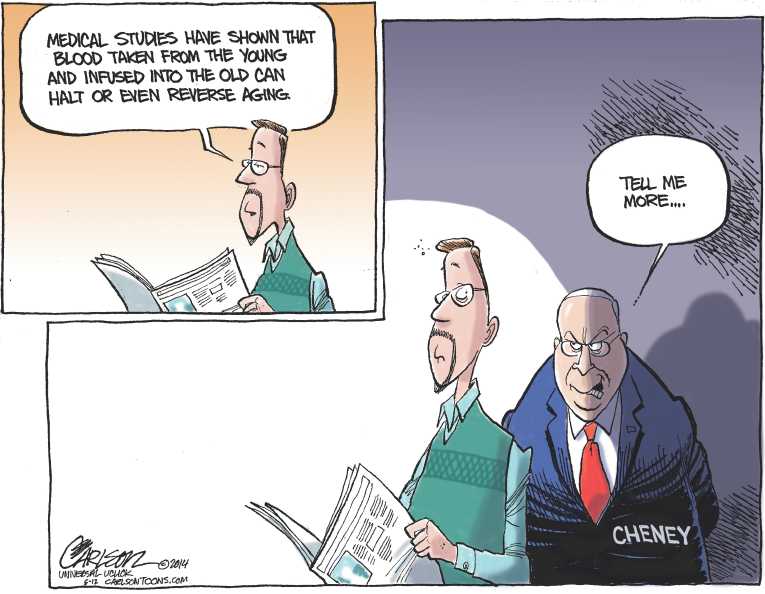 Political/Editorial Cartoon by Stuart Carlson on In Other News