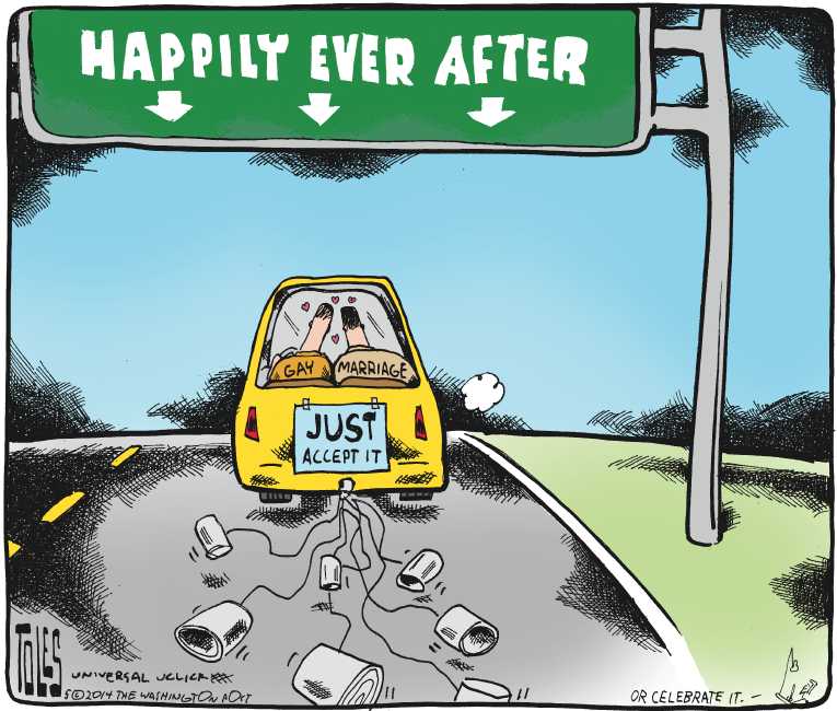 Political/Editorial Cartoon by Tom Toles, Washington Post on In Other News