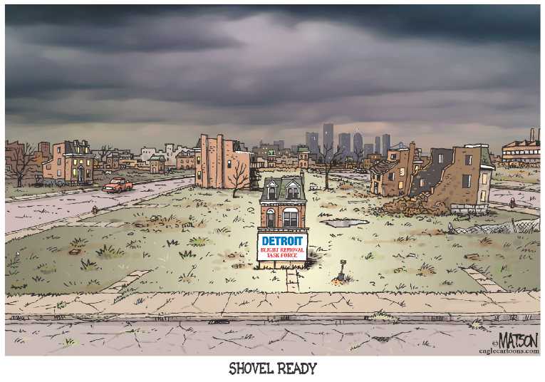 Political/Editorial Cartoon by RJ Matson, Cagle Cartoons on Stock Market Hits Record High