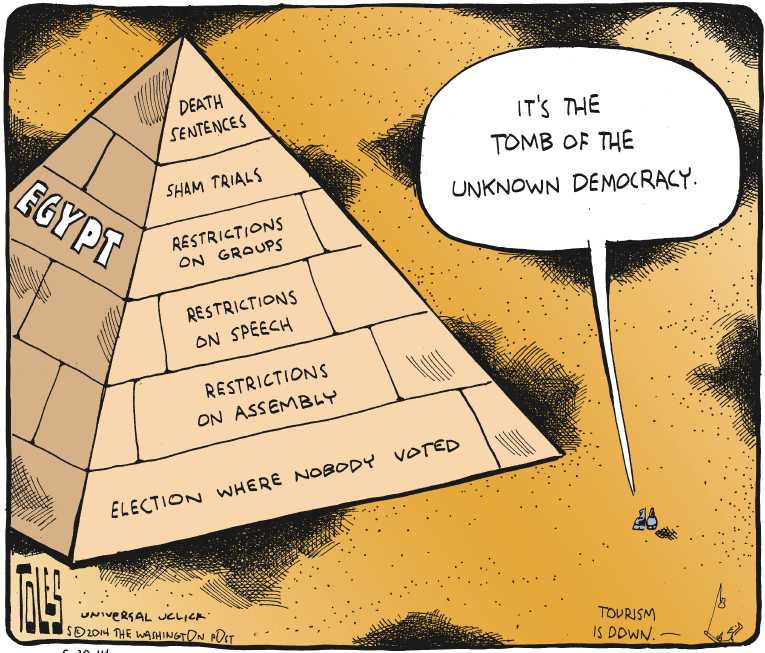 Political/Editorial Cartoon by Tom Toles, Washington Post on In Other News