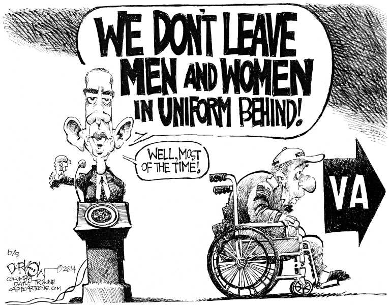 Political/Editorial Cartoon by John Darkow, Columbia Daily Tribune, Missouri on Prisoner Return Outrages GOP