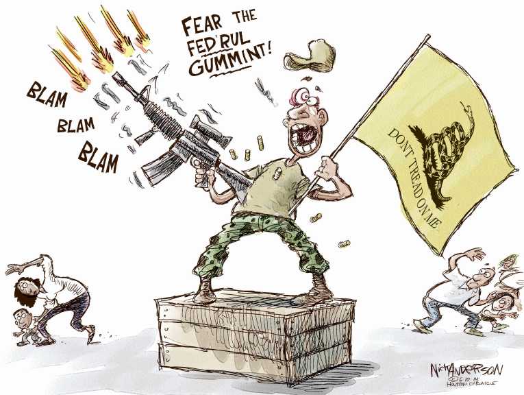 Political/Editorial Cartoon by Nick Anderson, Houston Chronicle on Cantor Loses Virginia Primary