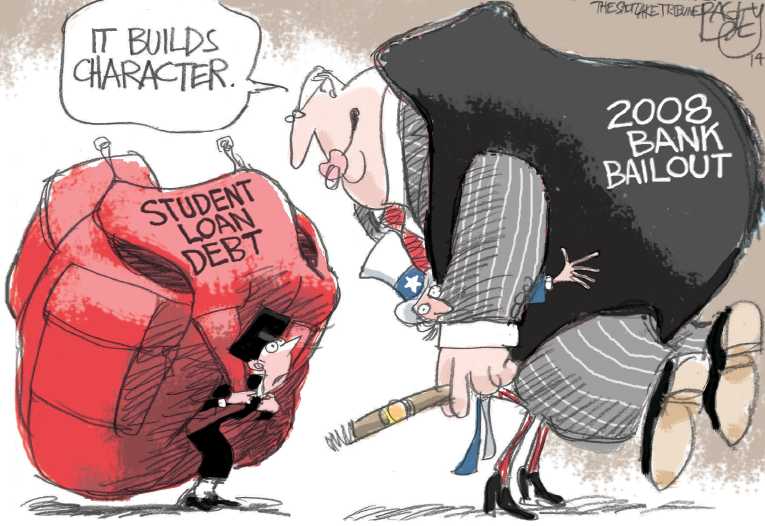 Political/Editorial Cartoon by Pat Bagley, Salt Lake Tribune on In Other News