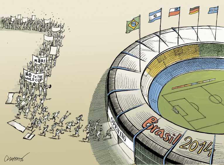 Political/Editorial Cartoon by Patrick Chappatte, International Herald Tribune on In Other News