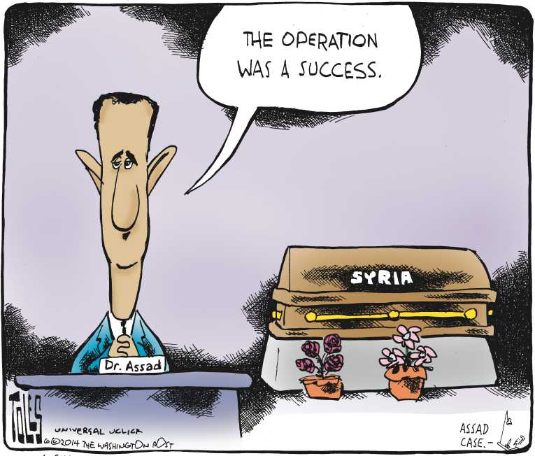 Political/Editorial Cartoon by Tom Toles, Washington Post on In Other News