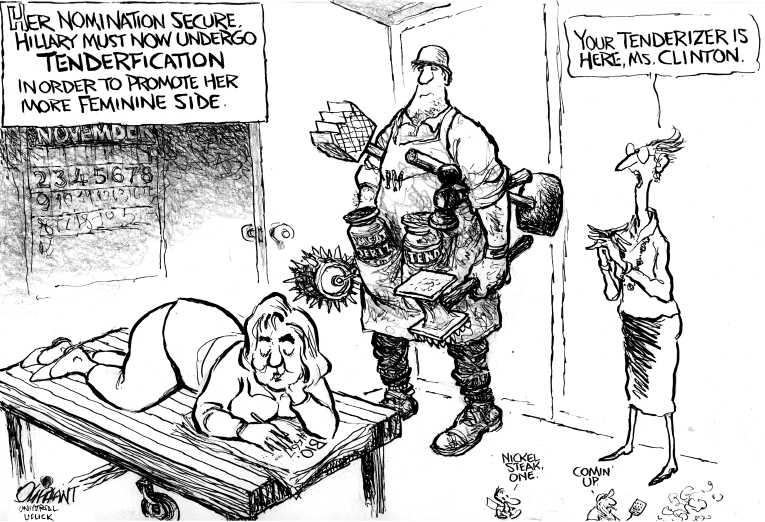 Political/Editorial Cartoon by Pat Oliphant, Universal Press Syndicate on In Other News