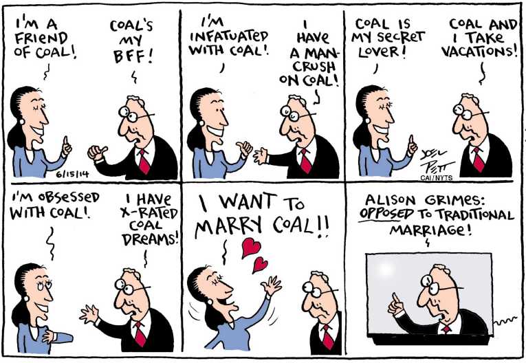 Political/Editorial Cartoon by Joel Pett, Lexington Herald-Leader, CWS/CartoonArts Intl. on In Other News