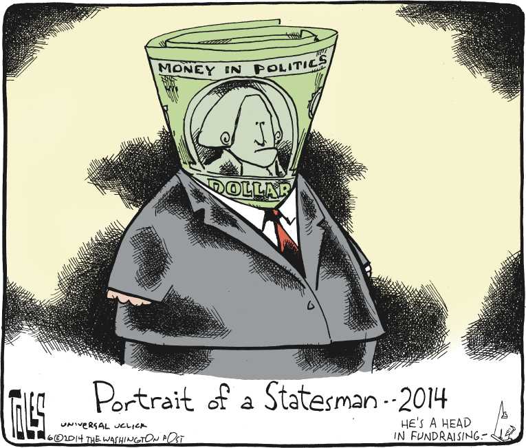 Political/Editorial Cartoon by Tom Toles, Washington Post on In Other News