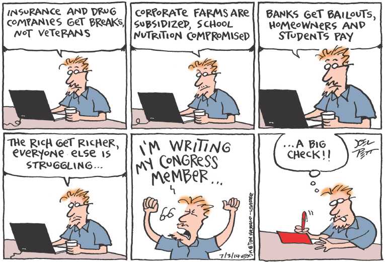 Political/Editorial Cartoon by Ted Rall on In Other News